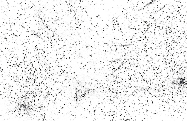 Black and white grunge Distress overlay texture Abstract surface dust