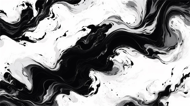 Black and white grunge texture Abstract background Vector illustration