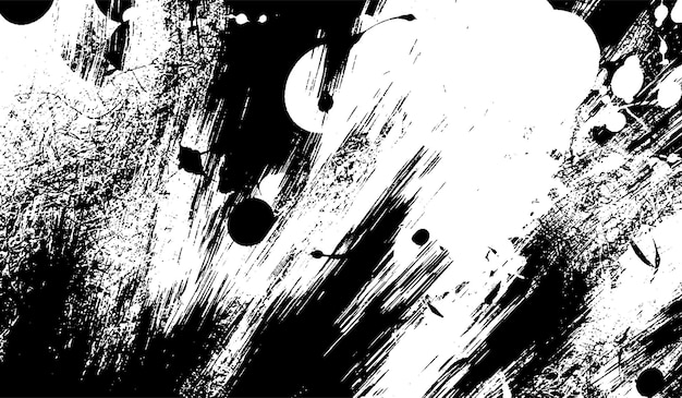 黒と白のグランジ テクスチャ。抽象的なイラストの表面の背景。