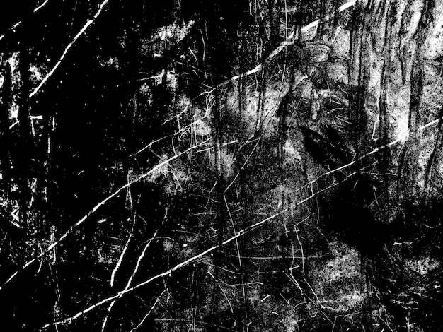 Black and white grunge texture distress overlay background