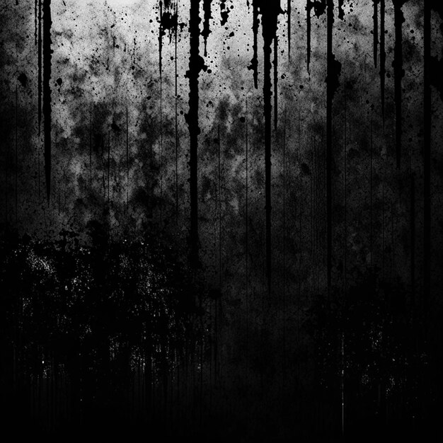 Black and white grunge texture or grunge distressed textures or black background with wavy lines