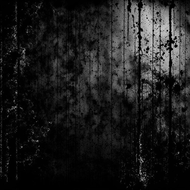 Black and white grunge texture or Grunge distressed textures or black background with wavy lines