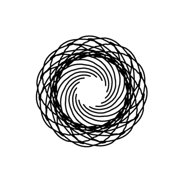 black and white hand drawn mandala for coloring pages coloring books and coloring sheets