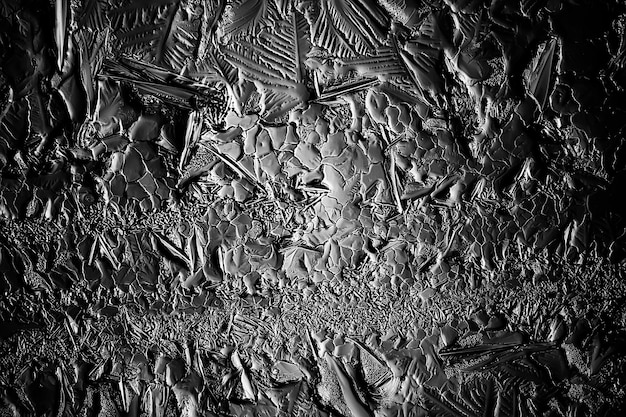 black and white ice texture