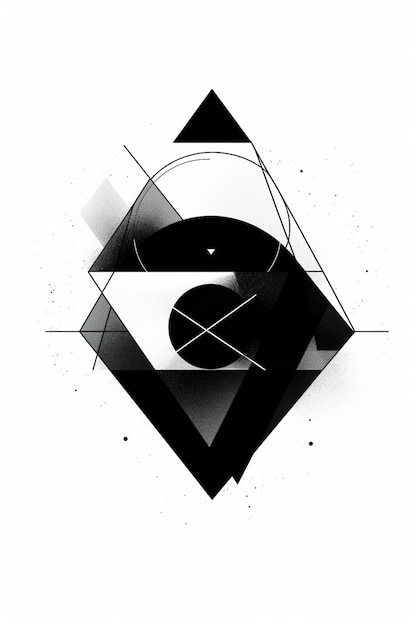 Черно-белая иллюстрация квадрата с кругом и буквой c.