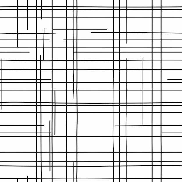 a black and white image of a grid of lines generative ai