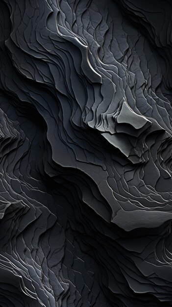 黒と白の岩の形成の画像