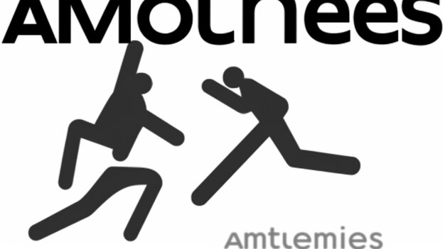 A black and white image of two people fighting with the word molse on the bottom.