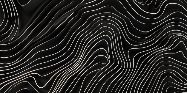 A black and white image of a wave with a lot of lines stock background