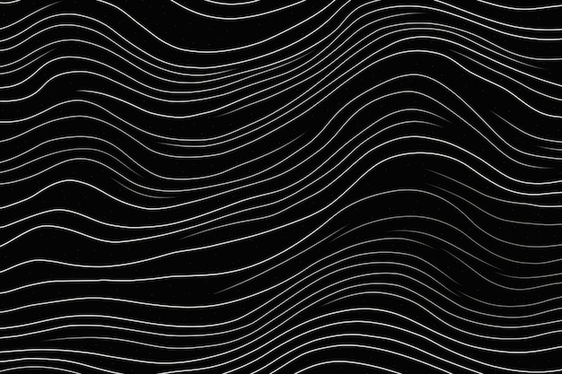 a black and white image of a wavy pattern generative ai