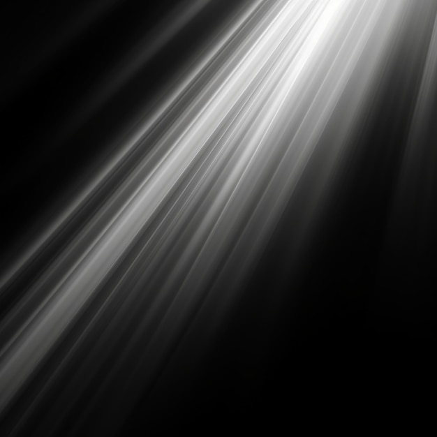 Photo black and white light streaking