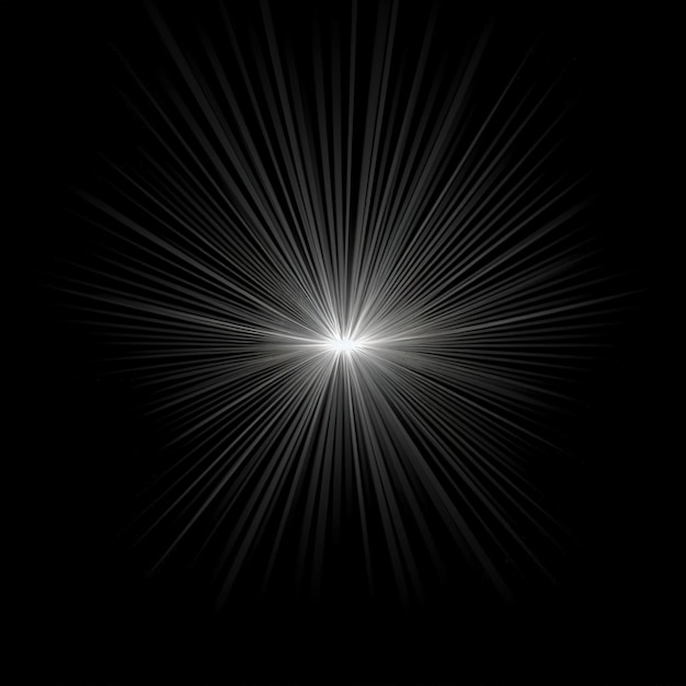 Photo black and white light streaking