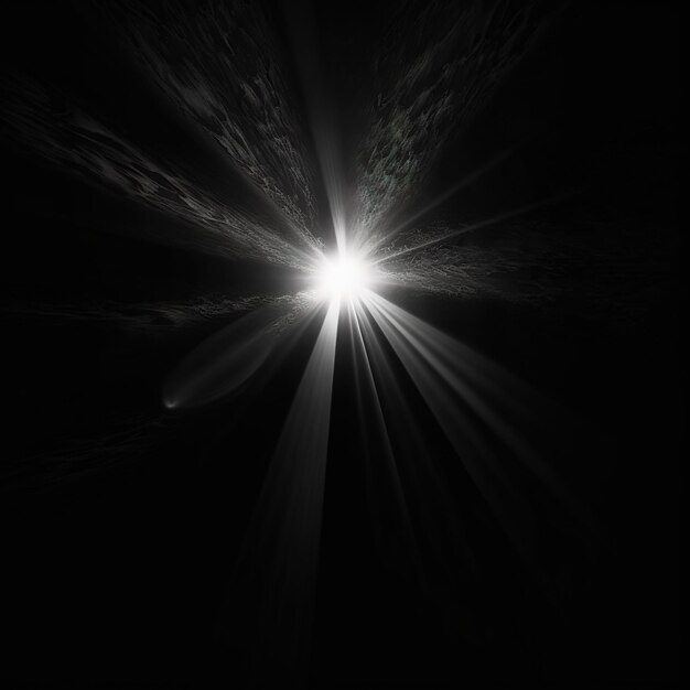 Photo black and white light streaking