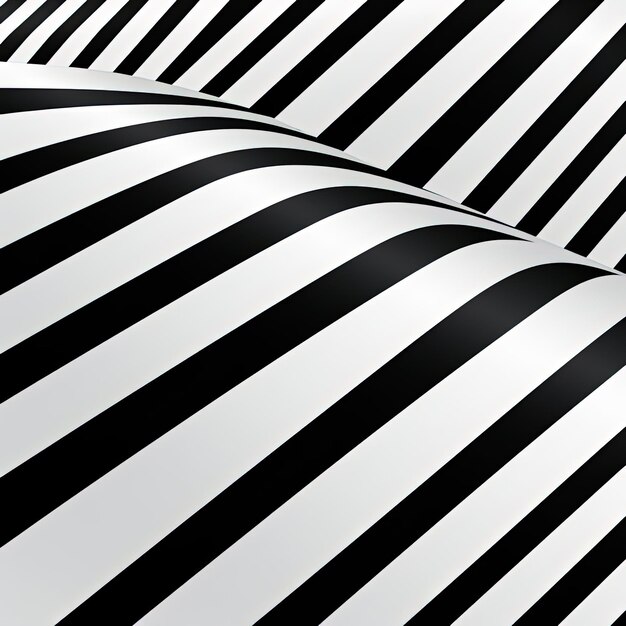 a black and white line of flat pattern with diagonal in the style of holotone printing