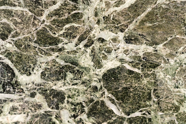 Black and white marble surface