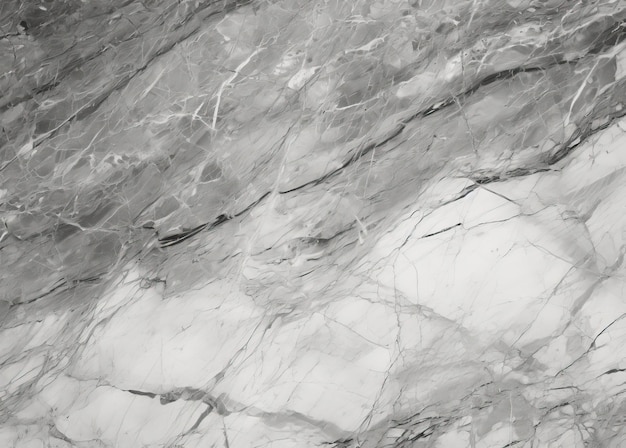 Photo a black and white marble surface