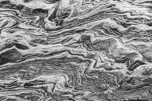 Black and white marble texture in nature.