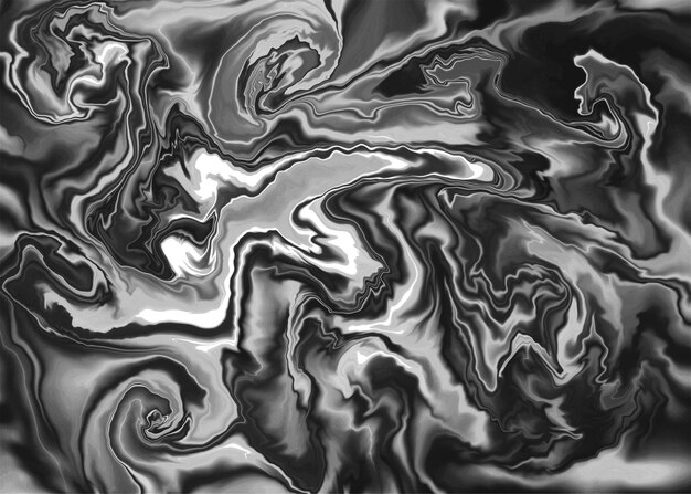 Black and white marble texture