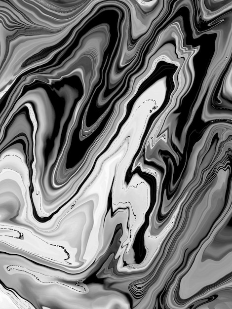 Black and white marble texture