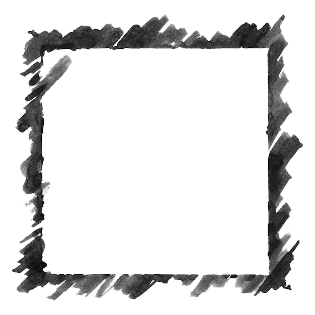 Photo black and white monochrome abstract frame isolated