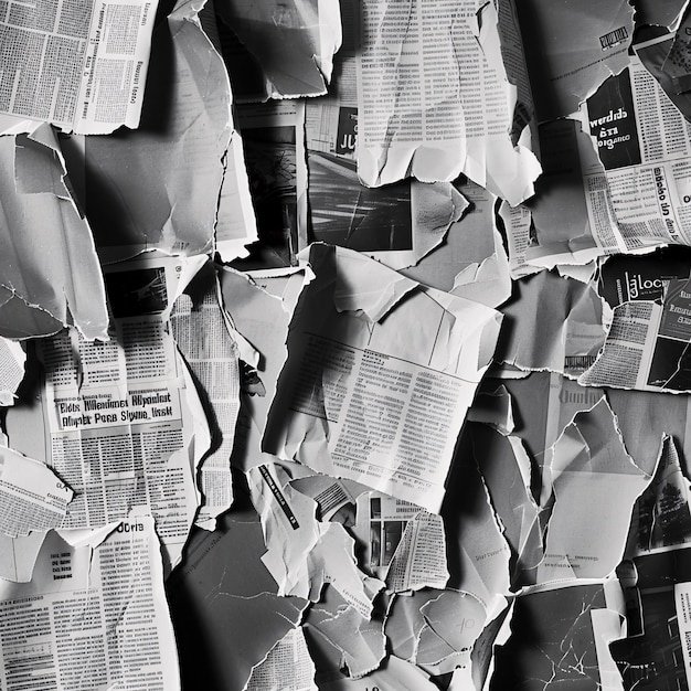black white old grunge ripped torn vintage collage posters