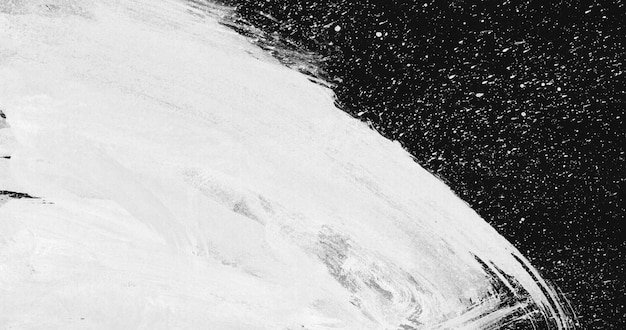 Photo black and white paint splash background isolated with space for text or design elements