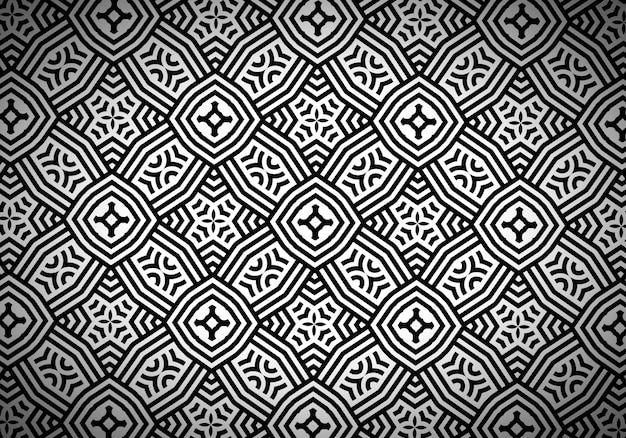 Photo black and white pattern with a black background