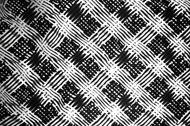 a black and white pattern with geometric lines