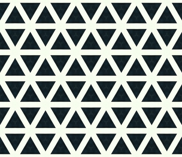 A black and white pattern with triangles that say rhombus.