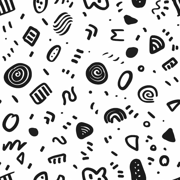 a black and white pattern with the word love on it