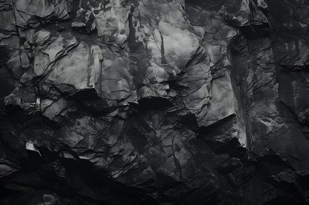 Photo a black and white photo of a rock formation with the word  rocks  on it