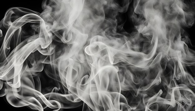 Photo a black and white photo of smoke that says  smoke