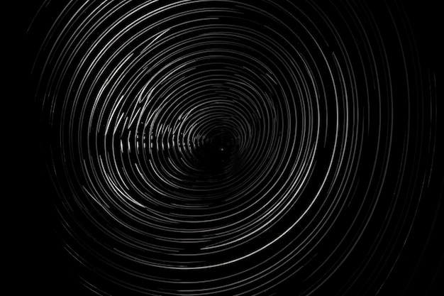 A black and white photo of a tunnel generative AI