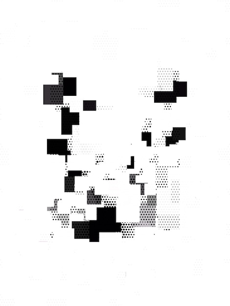 a black and white picture of a black and white square with the word  rectangle  on it