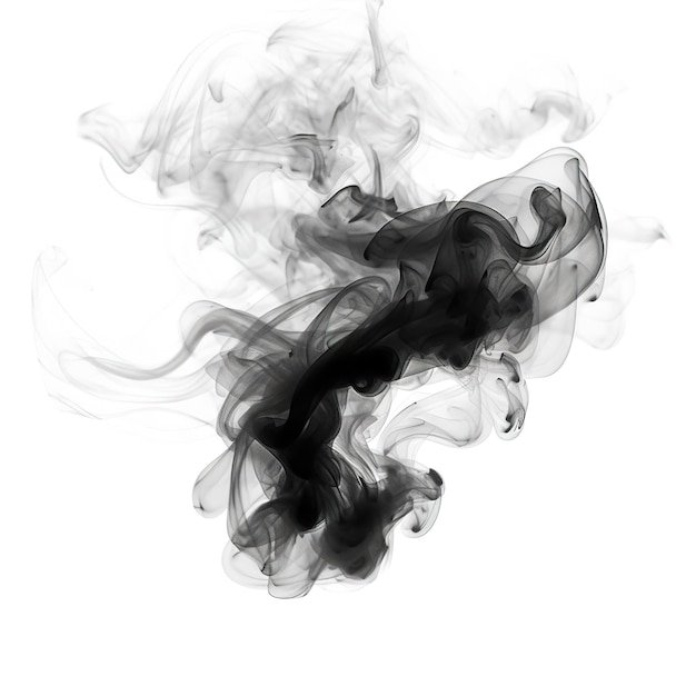 black and white Shape Smoke