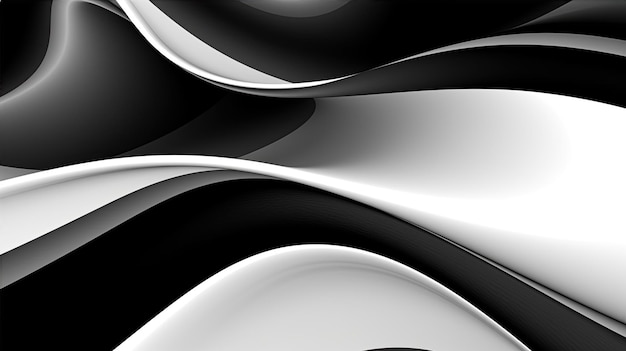 Black and white silver abstract background