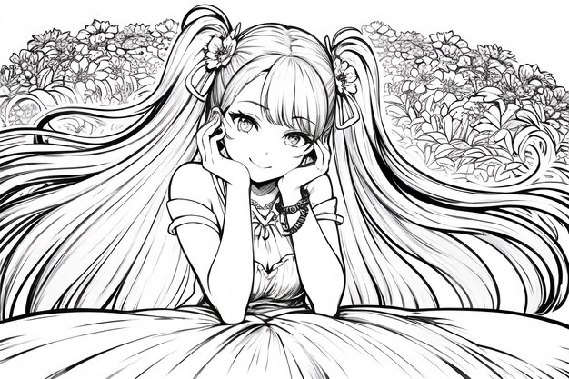 Printable Anime Coloring Pages Updated 2023