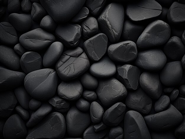 Black and white stone texture in the style of 8k dark black and indigo