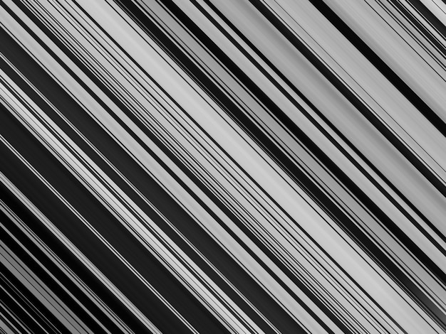 Black and white stripe abstract background Motion effect Grayscale fiber texture backdrop and banner Monochrome gradient pattern and textured wallpaper Graphic resource template