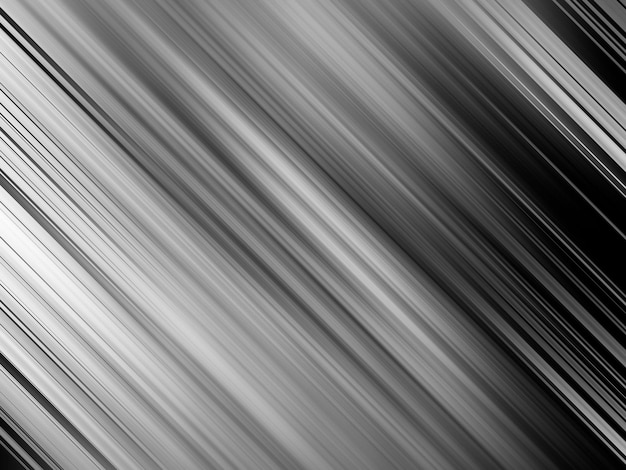 Black and white stripe abstract background Motion effect Grayscale fiber texture backdrop and banner Monochrome gradient pattern and textured wallpaper