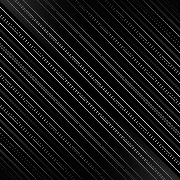 Black and white stripe abstract background Motion lines effect Grayscale fiber texture backdrop and banner Monochrome gradient pattern and textured wallpaper