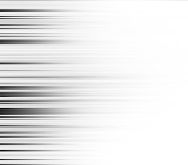 Black and white stripe abstract background Motion lines effect Grayscale fiber texture backdrop and banner