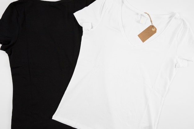 Black and white t-shirts