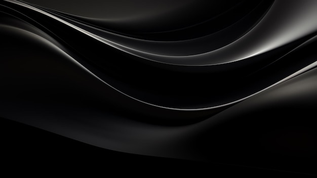 a black and white wavy background