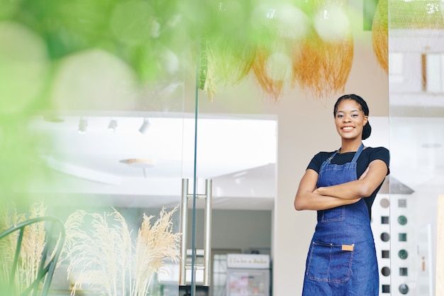 Black woman just started bakery business