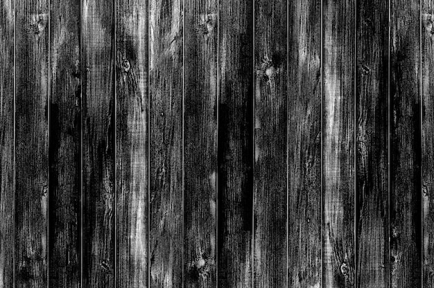 Черные деревянные пол текстуры и фона.