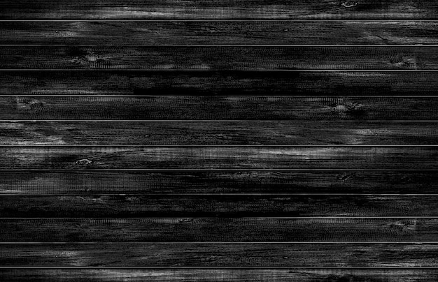 Черный деревянный пол текстуры.