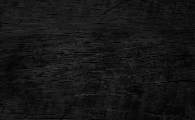 Black wood plank texture background