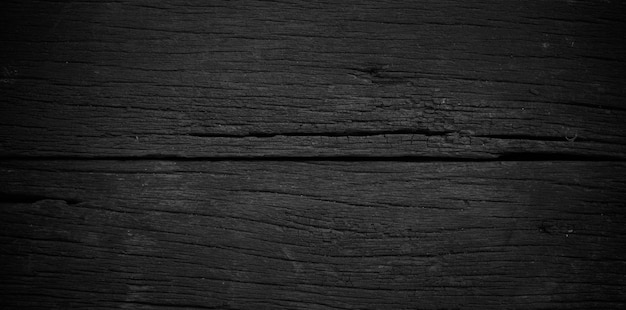 Black Wood texture background, wood texture with natural pattern, Soft natural wood For aesthetic creative design