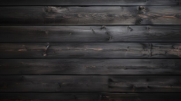 Photo black wood texture background